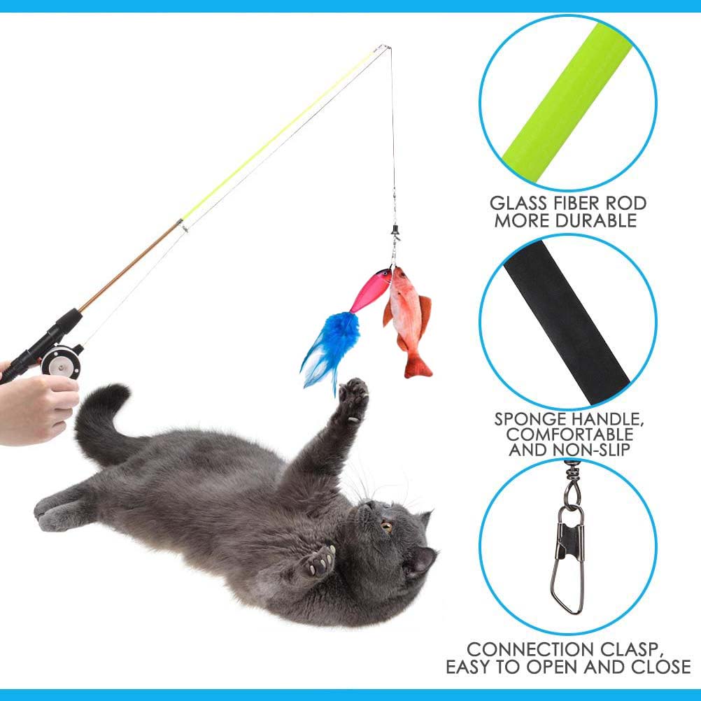 Naomi Fishing Rod Cat Stick