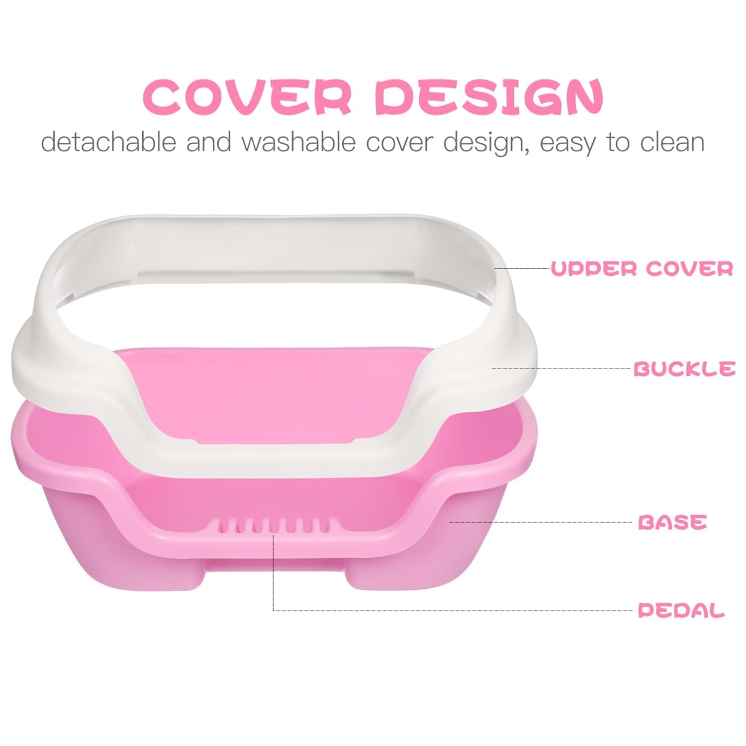 Naomi Cat litter Box with shovel