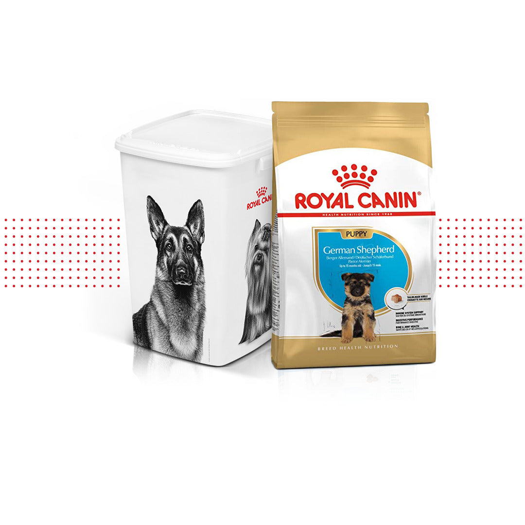 Royal Canin Pro German Shepherd Puppy 16 Kg in bucket