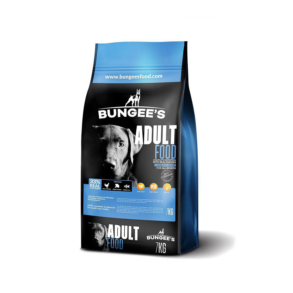 Bungee's Adult Dog Dry Food 7KG