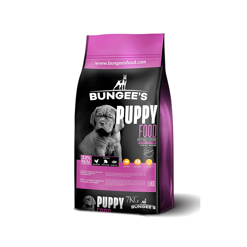 Bungee's Puppy Dog Dry Food 7KG