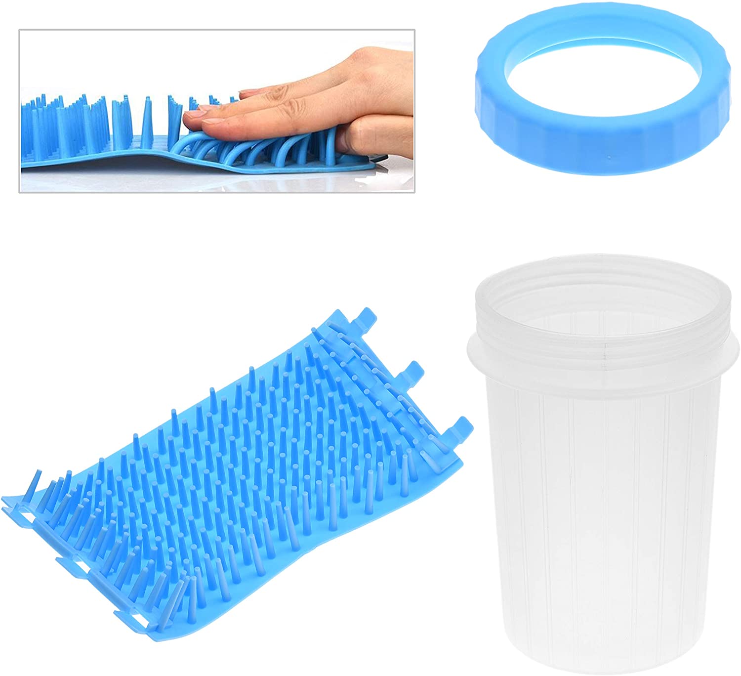 Dog Paw Cleaner Soft Gentle Silicone bristles