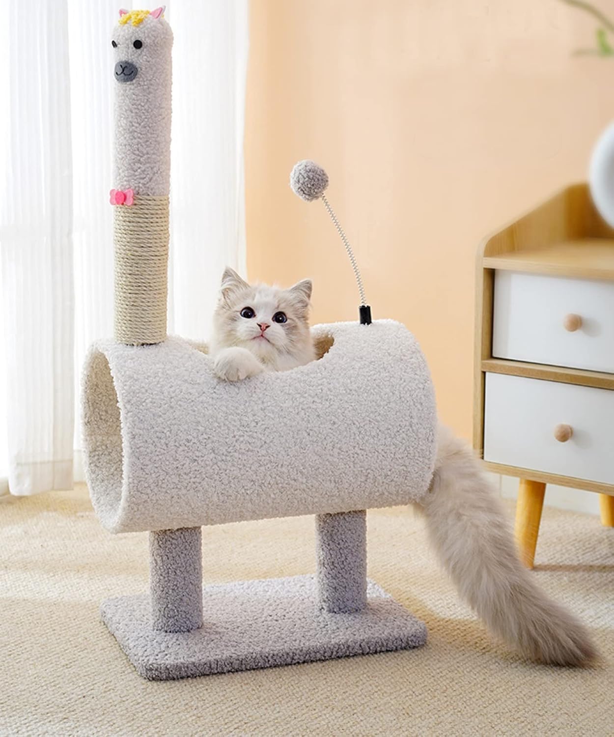 Naomi Scratcher Animal Series Pet Wear-Resistant Sisal Cat