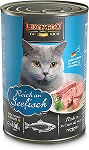 Leonardo Fish Cat Wet Food Can 400g