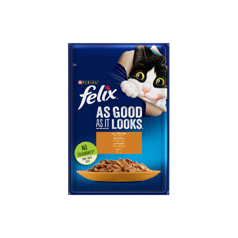 Felix cat with Chicken in jelly 85 g