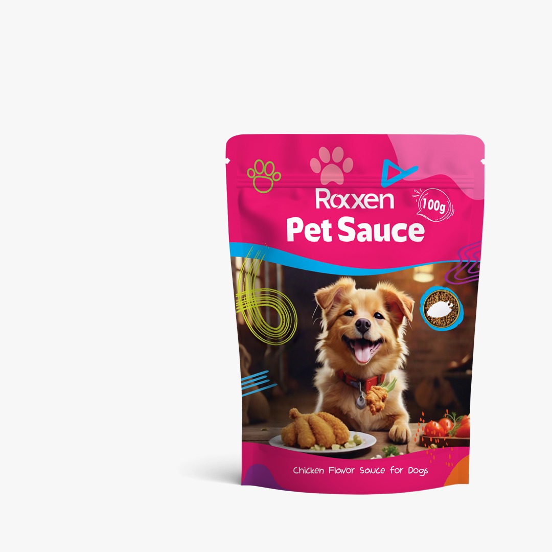 Roxxen Pet Chicken Sauce for Dogs Flavor Gain 100 gr