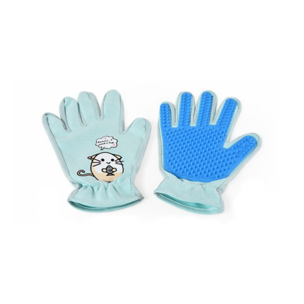 Naomi Pet Grooming Massaging Glove Two pieces