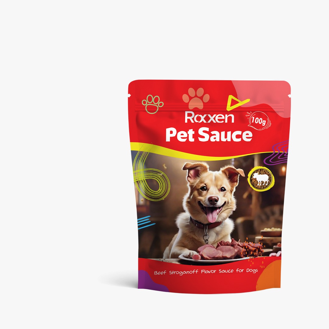 Roxxen Pet Beef Sauce for Dogs Flavor Gain 100 gr