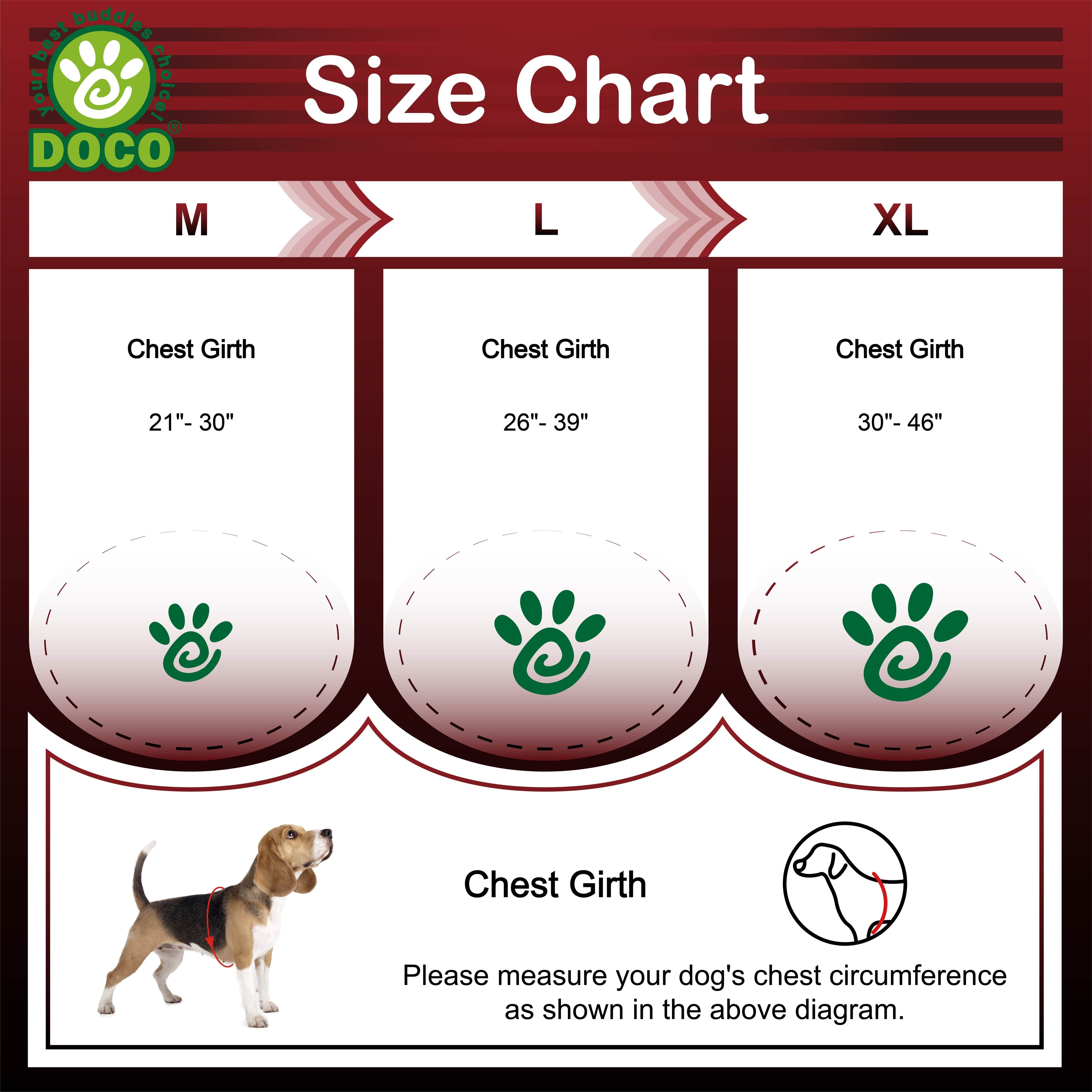 DOCO Puffy Air Step In Harness Medium