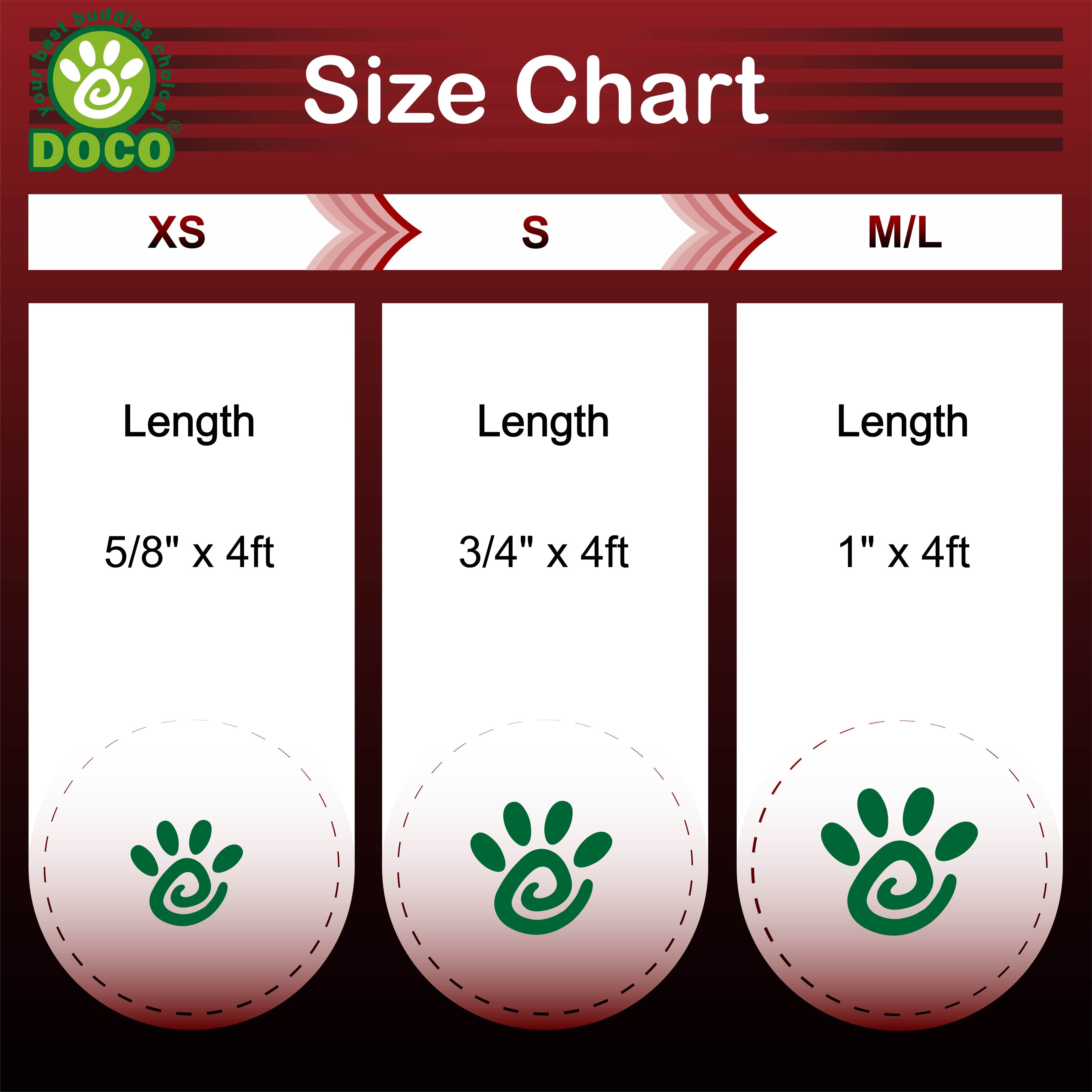 DOCO Puffy Air Leash 4FT Medium - Large