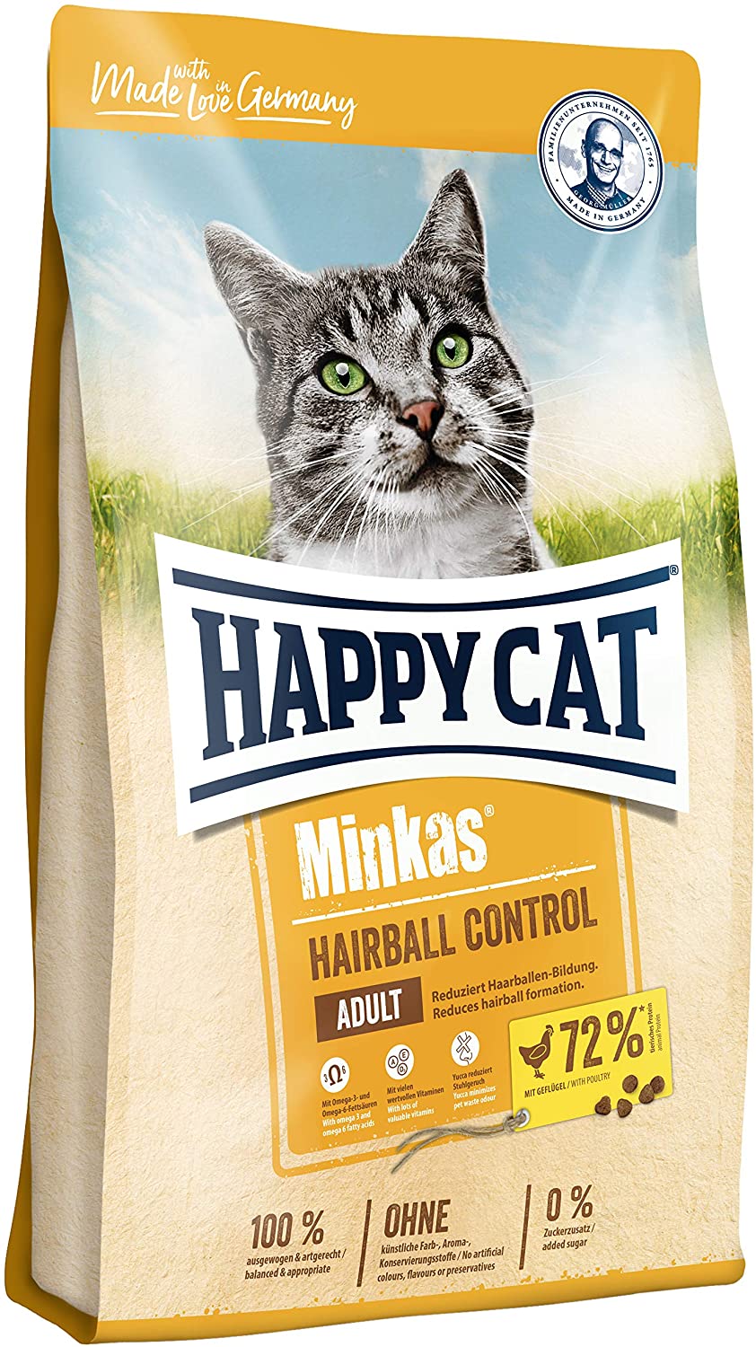 Happy Cat Minkas Hairball Control 10 kg