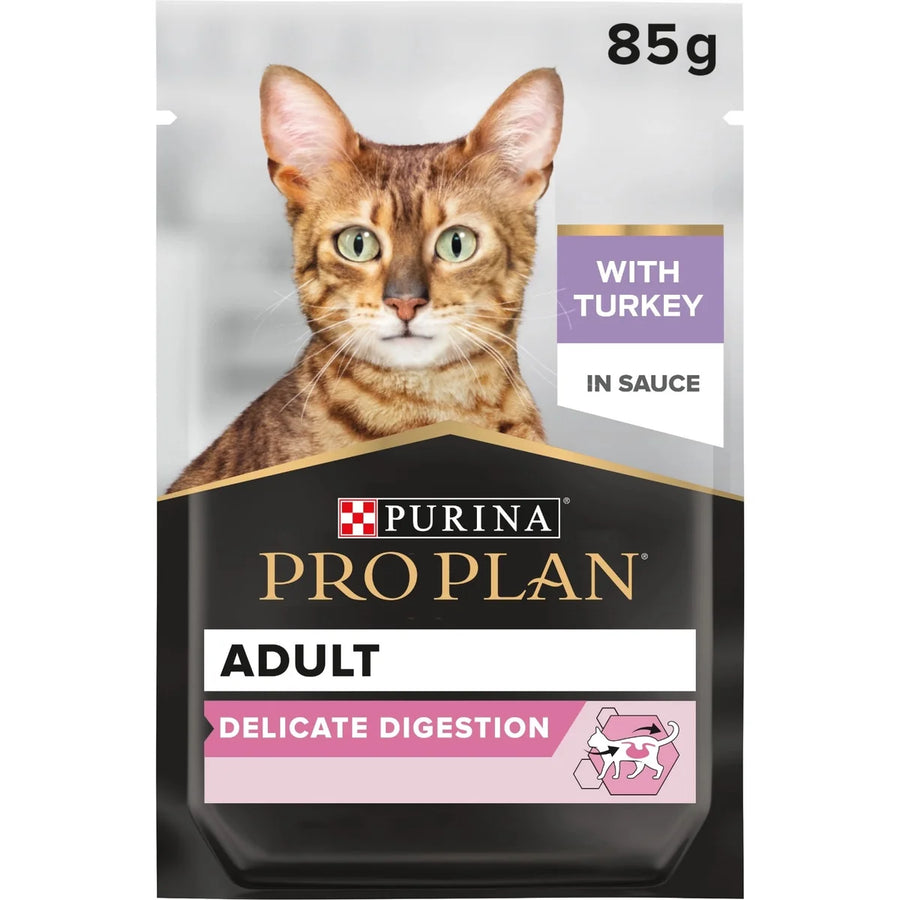 PURINA PRO PLAN Delicate Digestion Turkey Wet Cat Food 85g