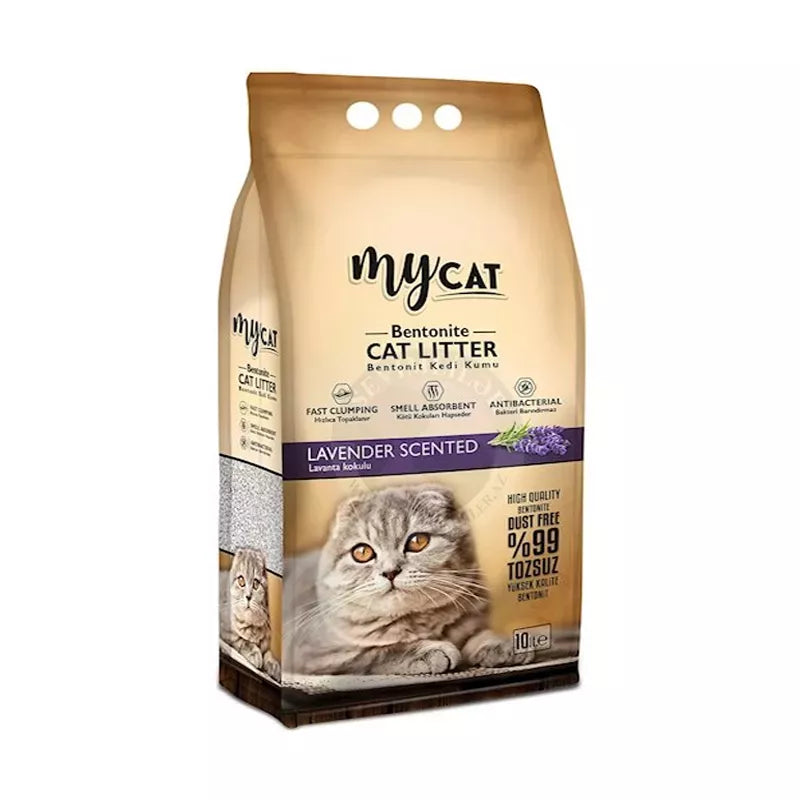 My Cat Clumping litter Lavander 10 ltr