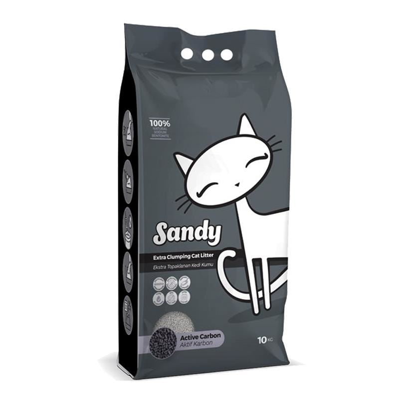 Sandy Active Carbon — رمل قطط متكتل 10 كجم