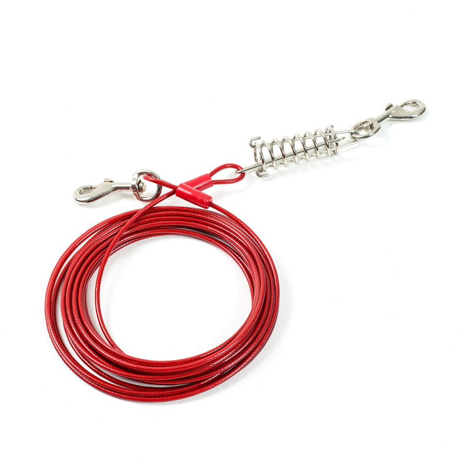 Pets at Home Shock Absorber Dog Tie Out Cable 9 Metre