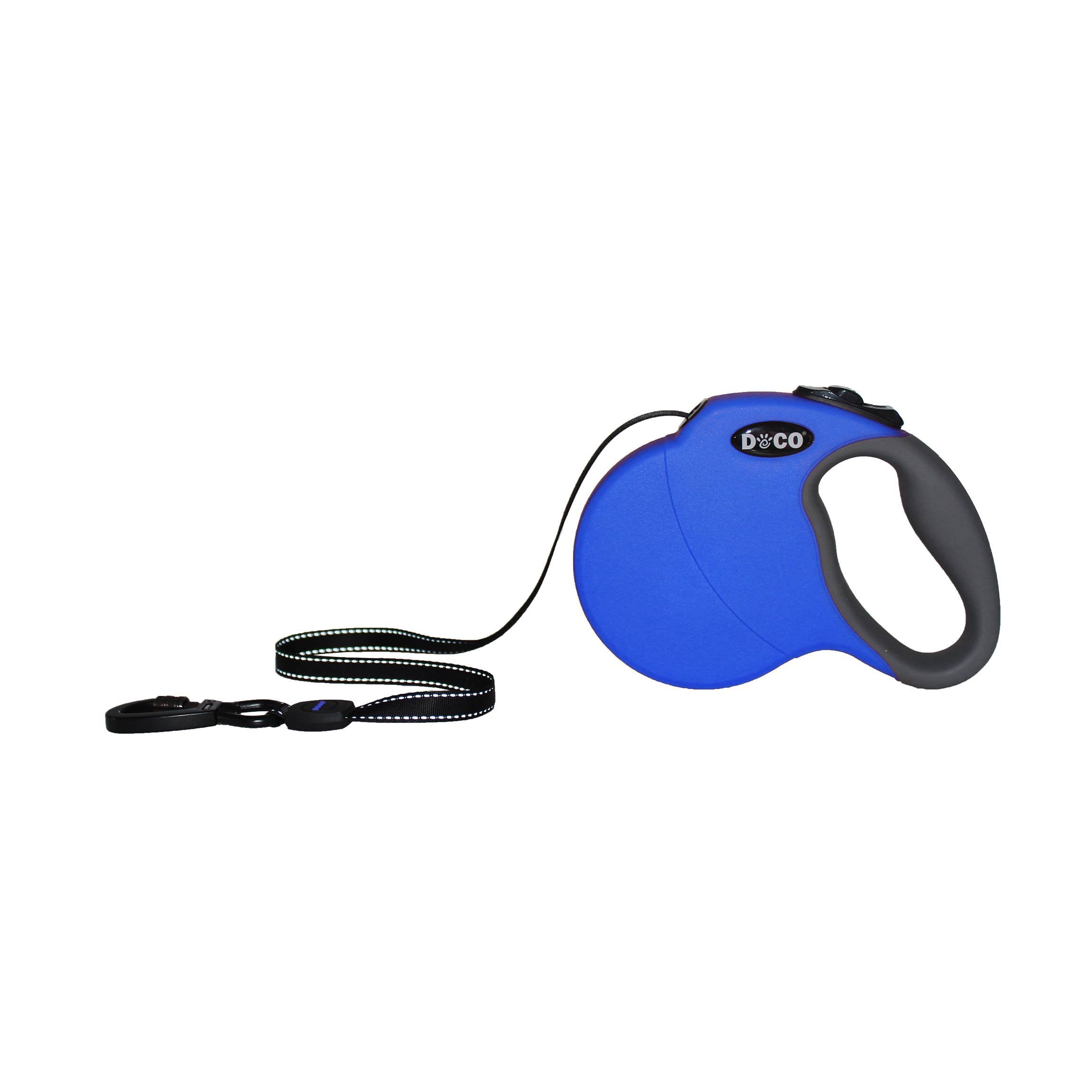 DOCO? ADVENTURE RETRACTABLE LEASH / Medium up to 20kg 5M Blue