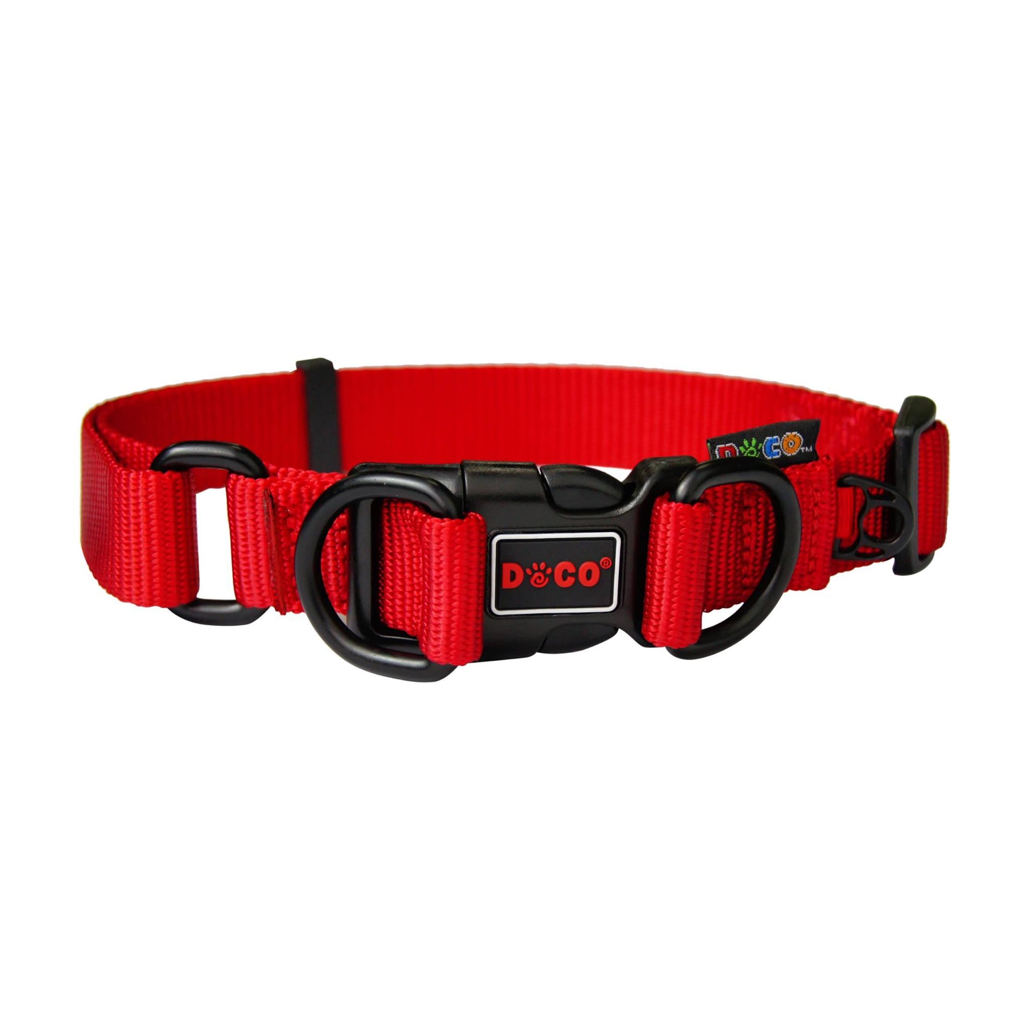 Doco Double D-Ring Nylon Collar XLarge (3.8 x 55-75cm)