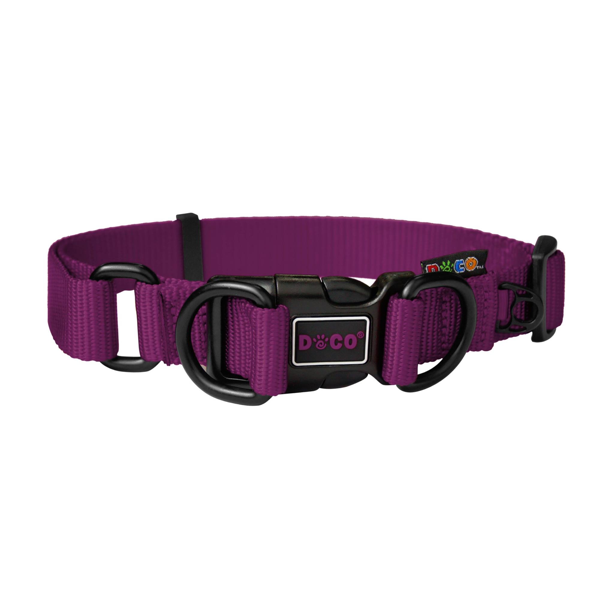 Doco Double D-Ring Nylon Collar Medium (2.0 x 35-51cm)