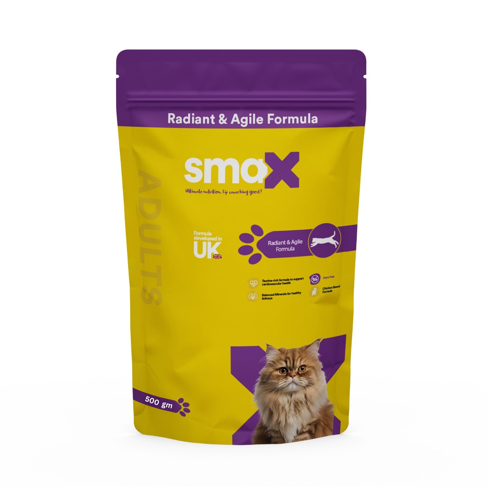 Smax Adult Cat Dry Food 500 g