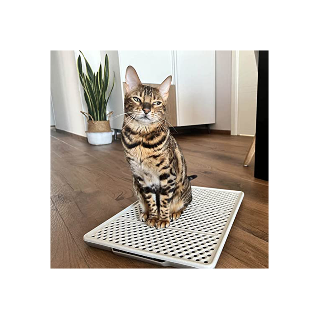 Litter Tray Anti Slip Scatter Control for Cat Toilet