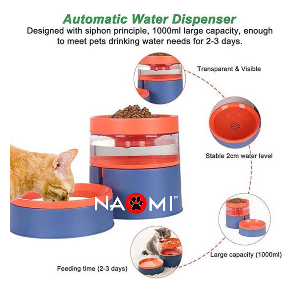 Naomi Water & Food Feeder