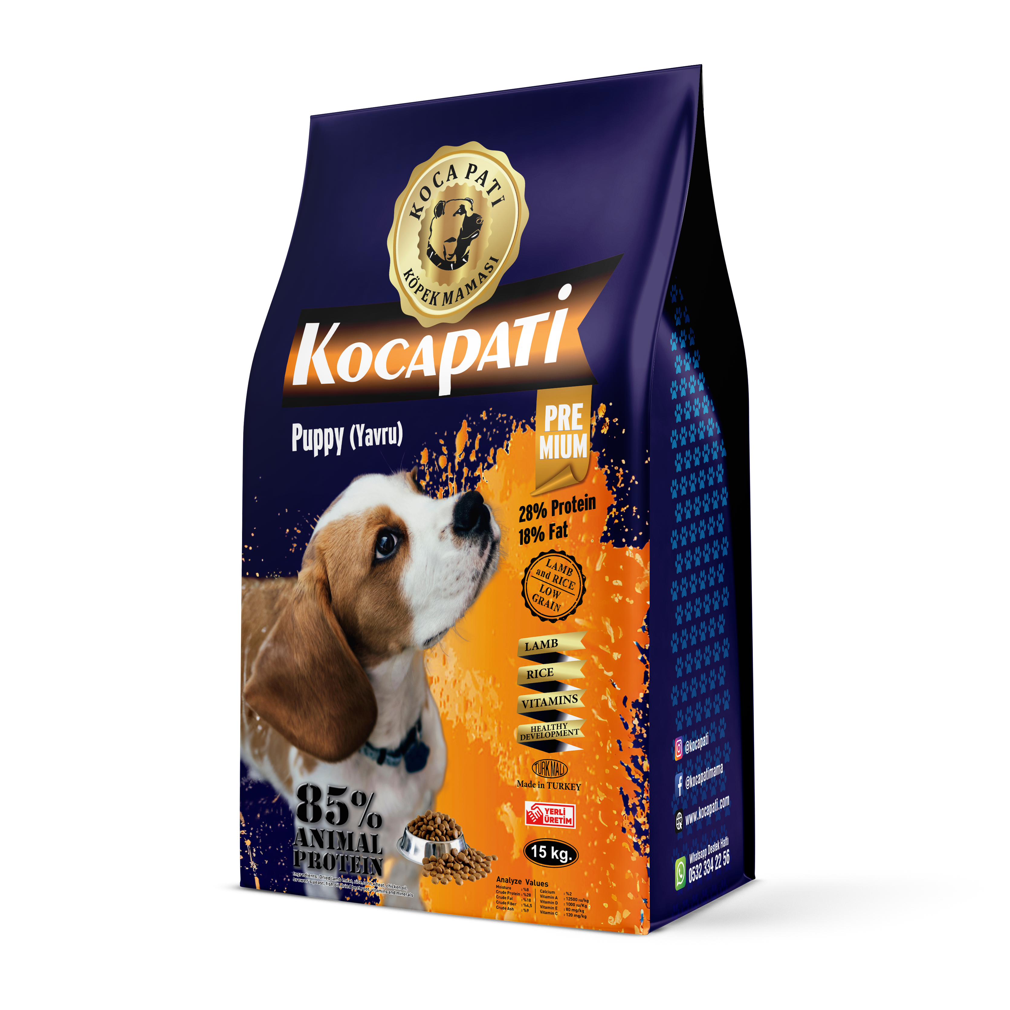 Kocapati: Super Premium Dry Food For Puppy- Lamb