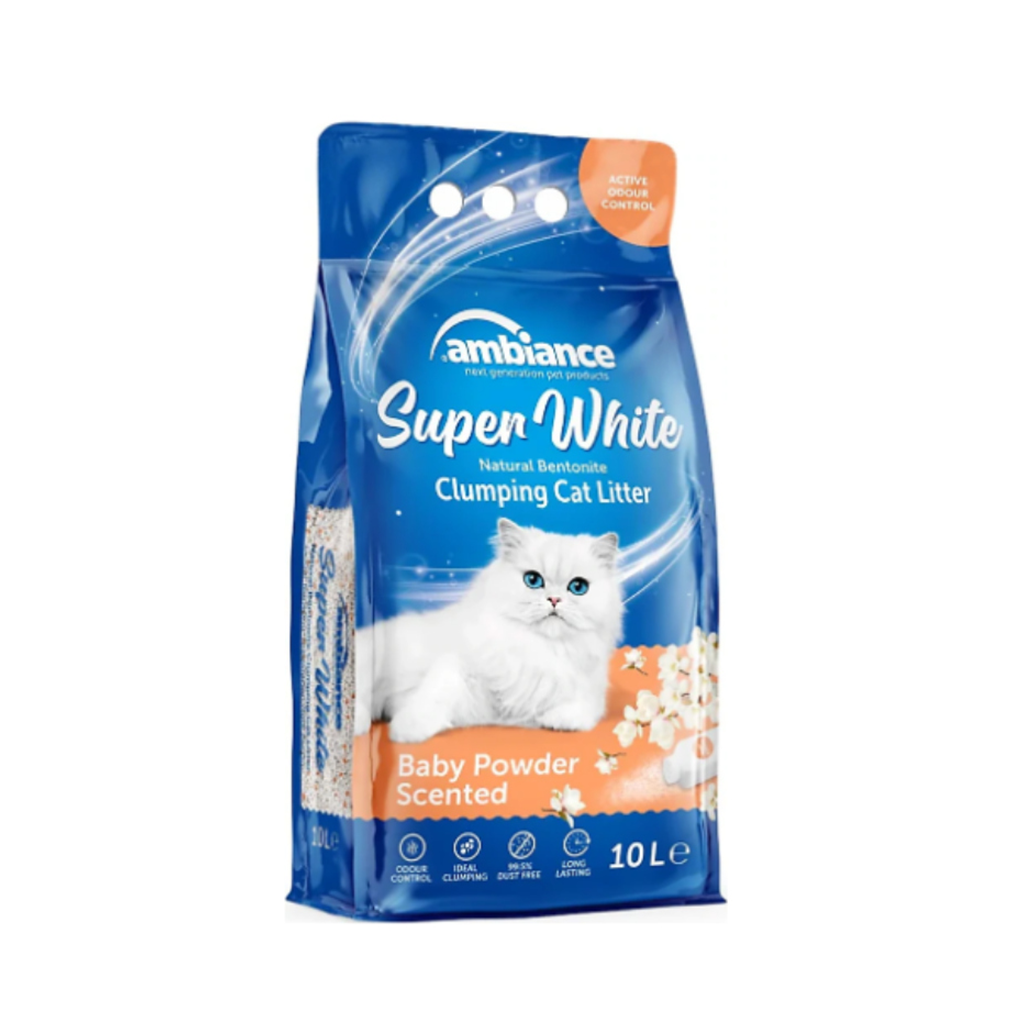 Ambiance Clumping Litter Scented Baby powder