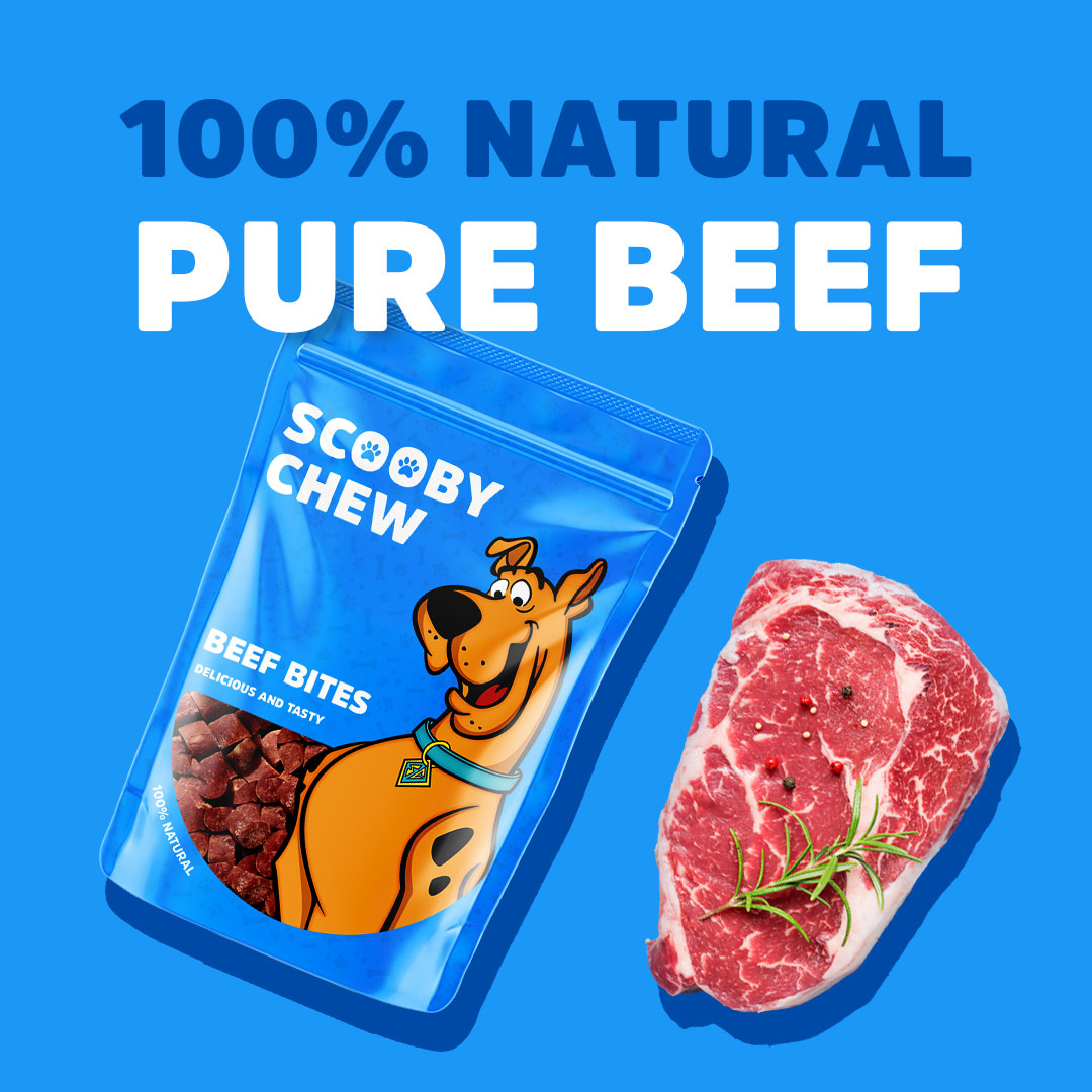 Scooby Chew Beef Bites 120g