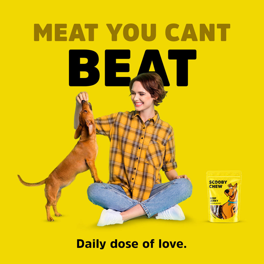 Scooby Chew Beef Jerky 120g  + Extra 30g Free