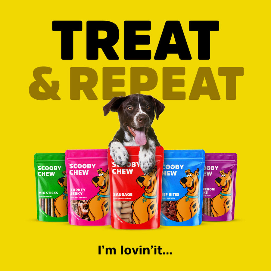 Scooby Chew Beef Jerky 120g  + Extra 30g Free
