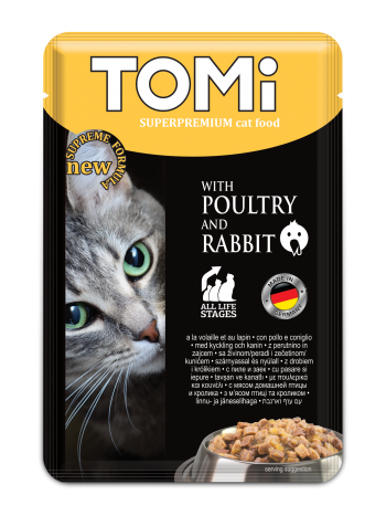 Tomi with poultry and rabbit 100g