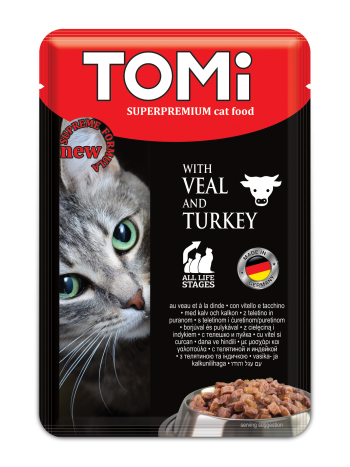 Tomi with  veal and turkey 100g