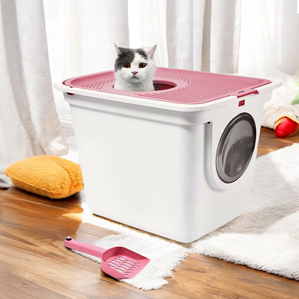 Naomi Cat Smart Paws Litter Box with Shovel