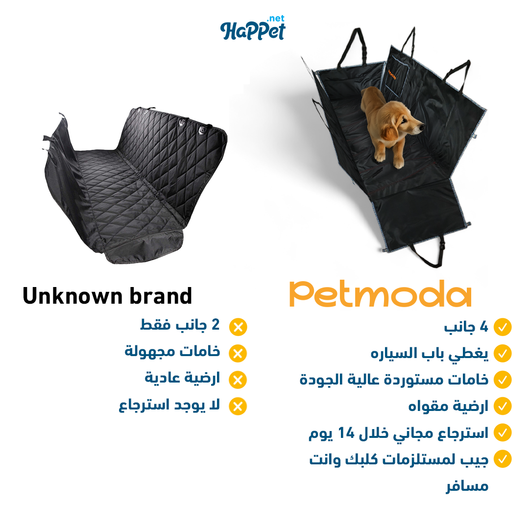 Petmoda car seat cover 4 sides