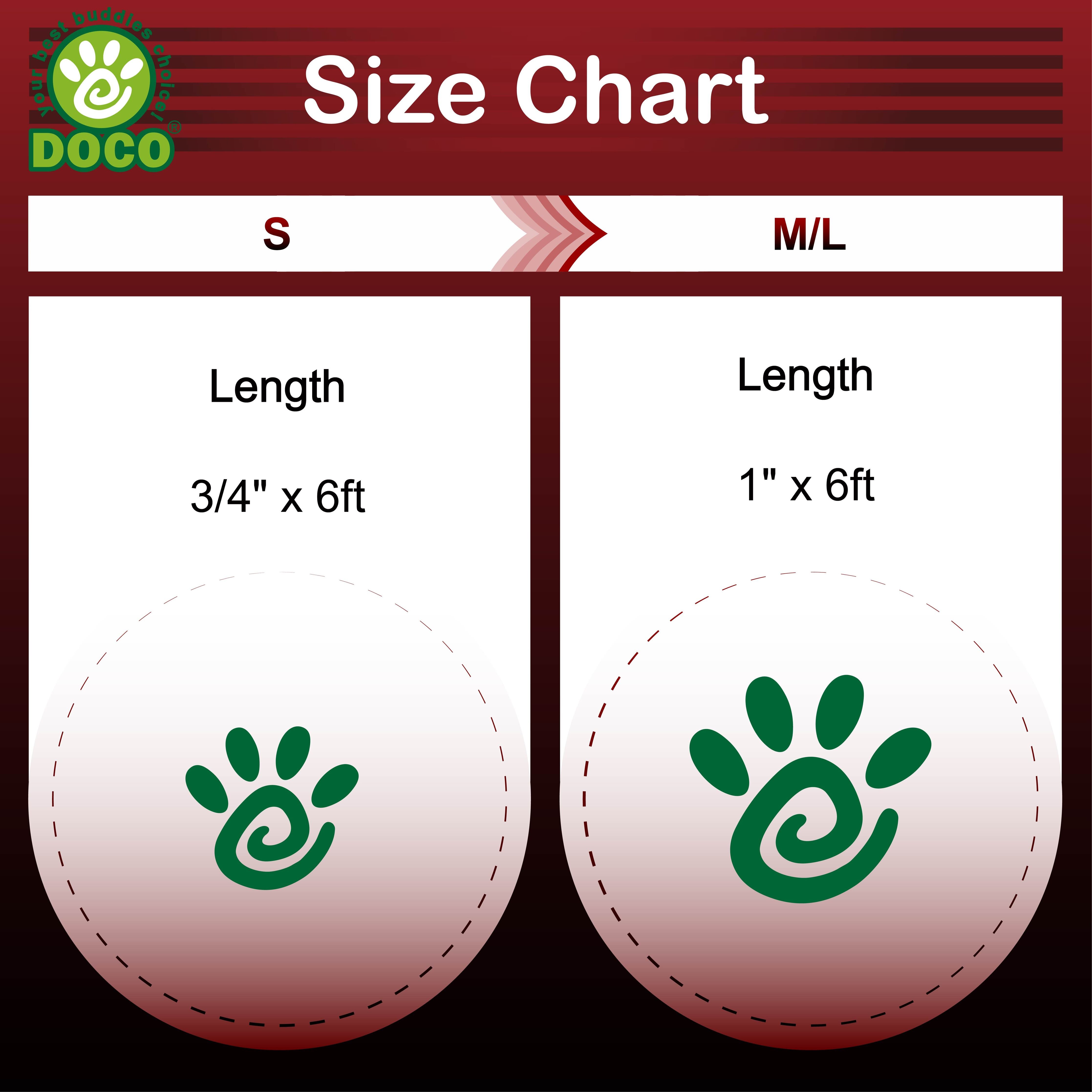 DOCO Athletica Easy Snap Air Leash 6FT Medium - Large