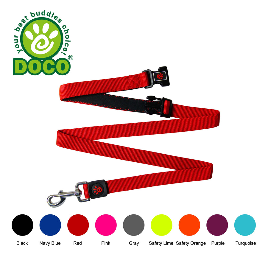 DOCO Easy-Snap Hands Free Leash 6FT Large