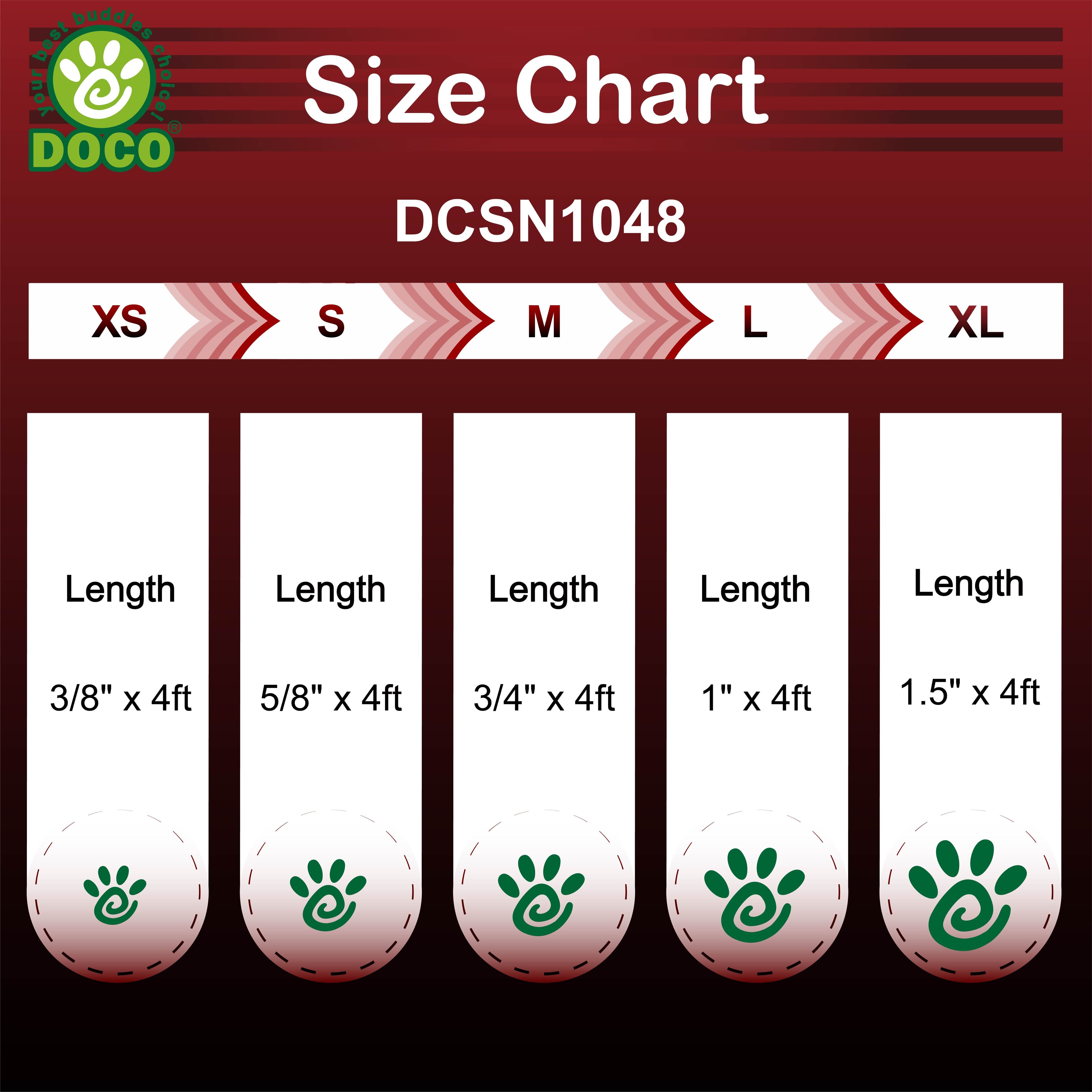 DOCO Nylon Leash 4FT Large