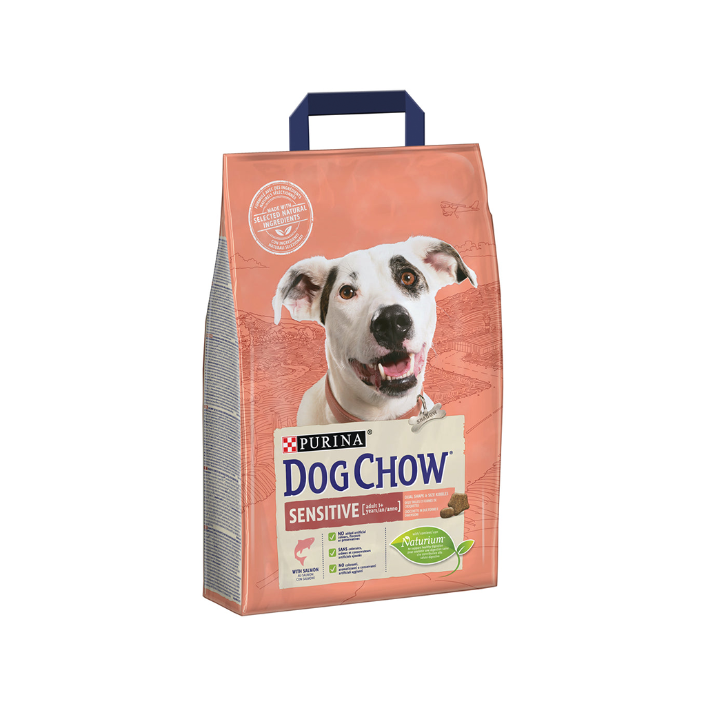 DOG CHOW ADULT SENSITIVE With SALMON 2.5KG