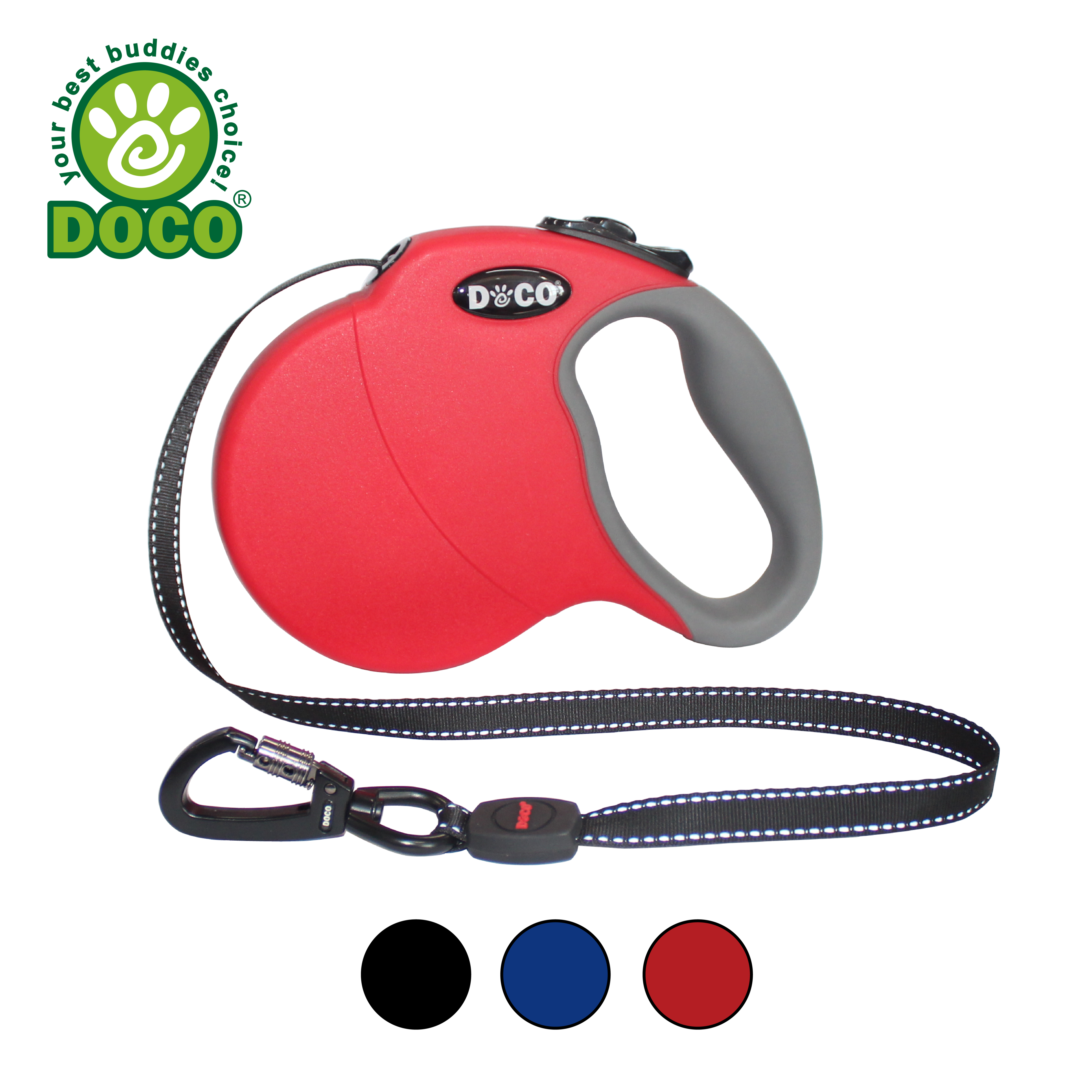 DOCO All Day Adventure Retractable Leash Large