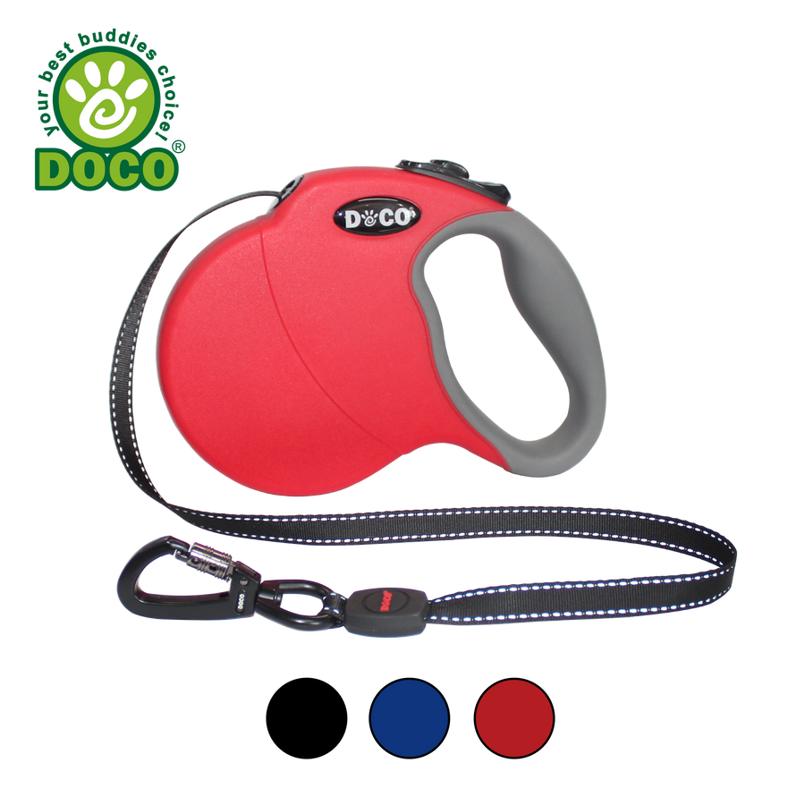 DOCO All Day Adventure Retractable Leash Medium