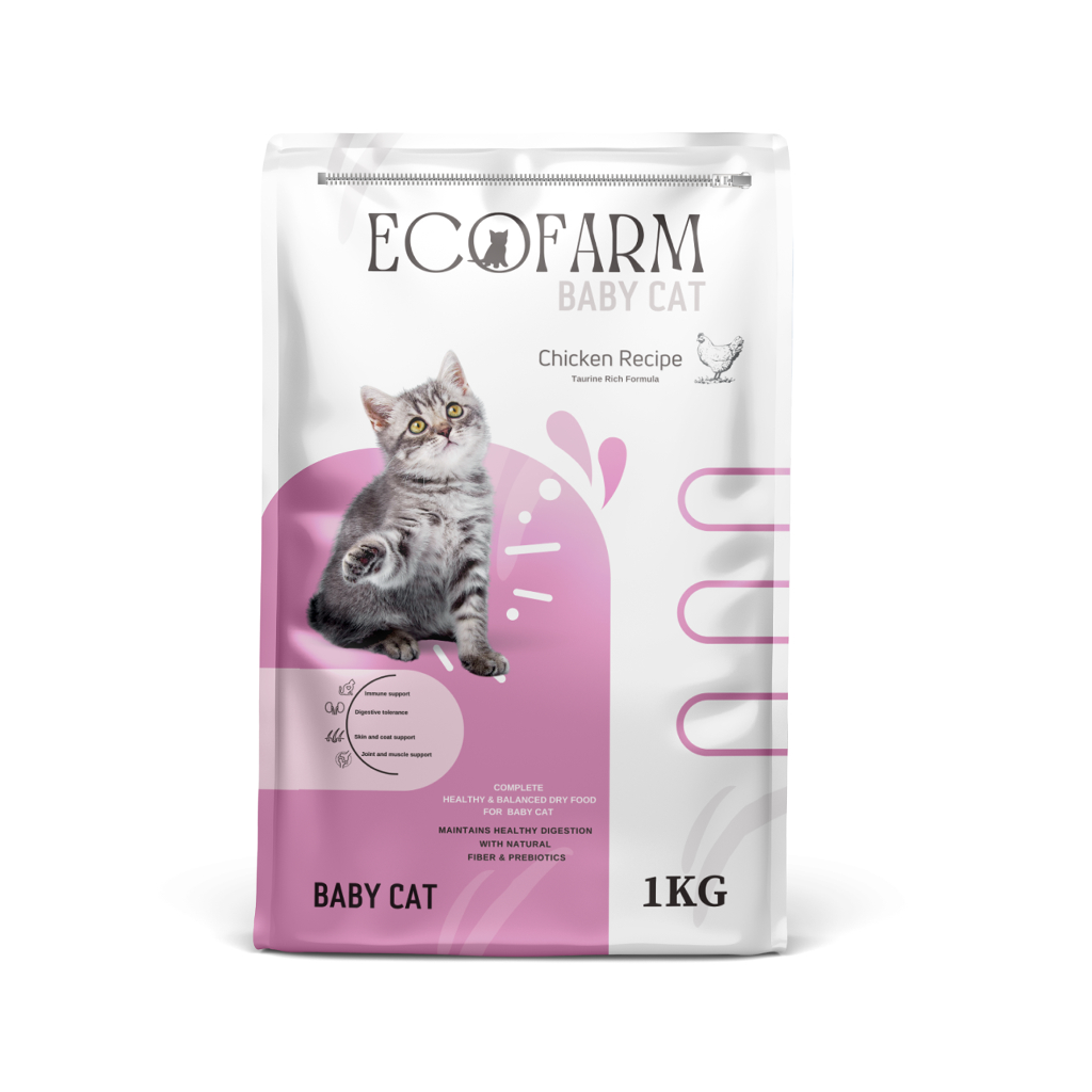 ECOFARM Baby Cat Dry Food 1 KG