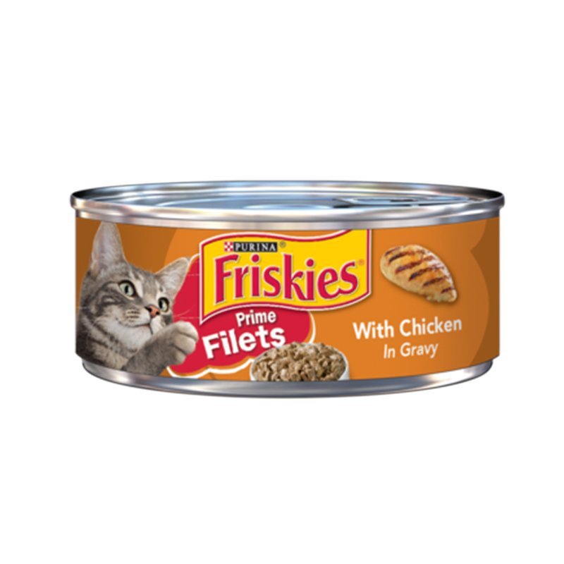 Friskies cheken Dinner in gravy Filets 156 GM