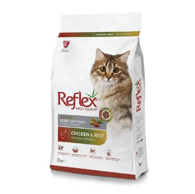 Reflex Gourmet Adult Cat Dry Food with Chicken & Rice 2 Kg