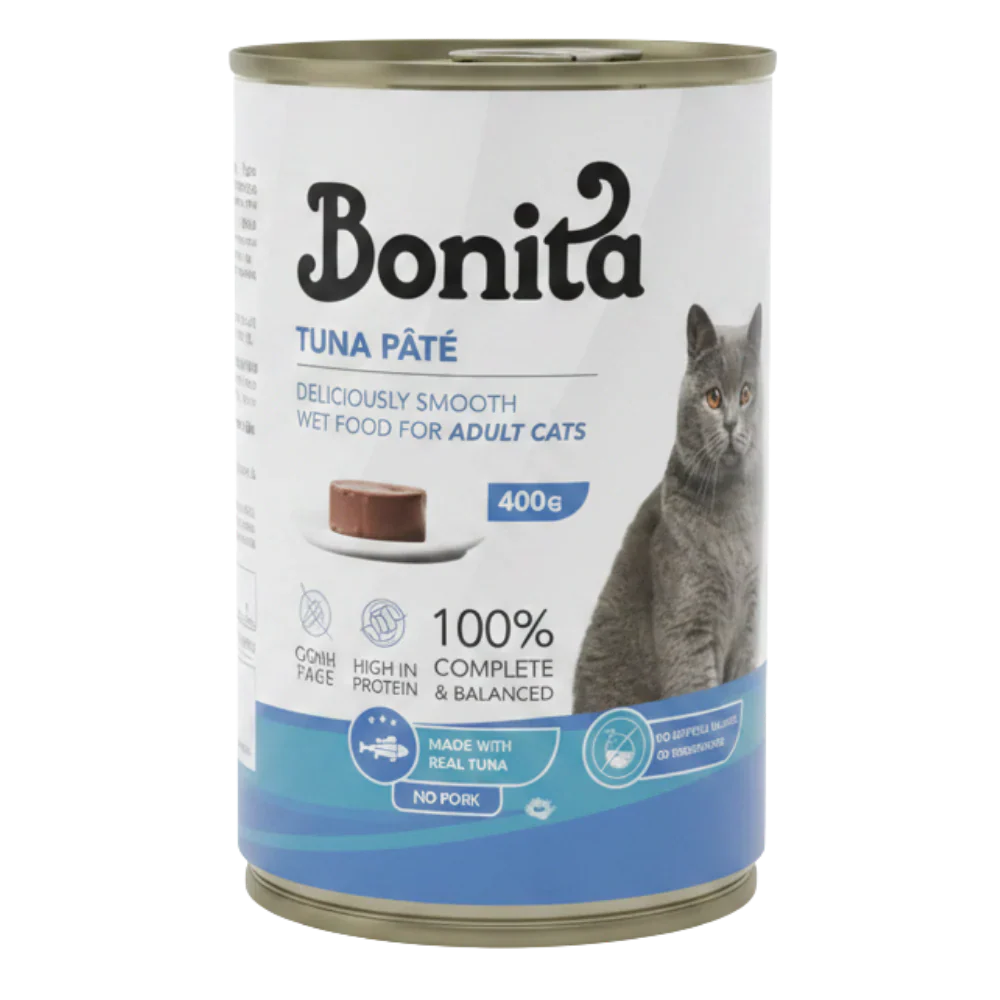 Bonita Wet Food For Adult Cat Tuna Pate 400 G