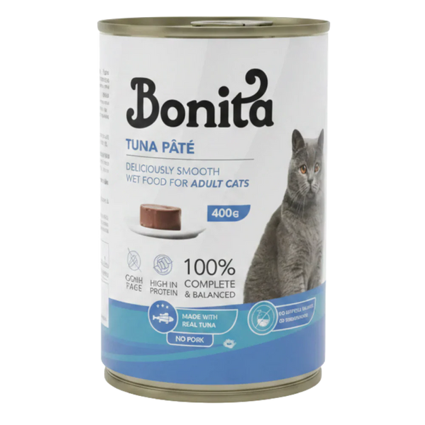 Bonita Wet Food For Adult Cat Tuna Pate 400 G
