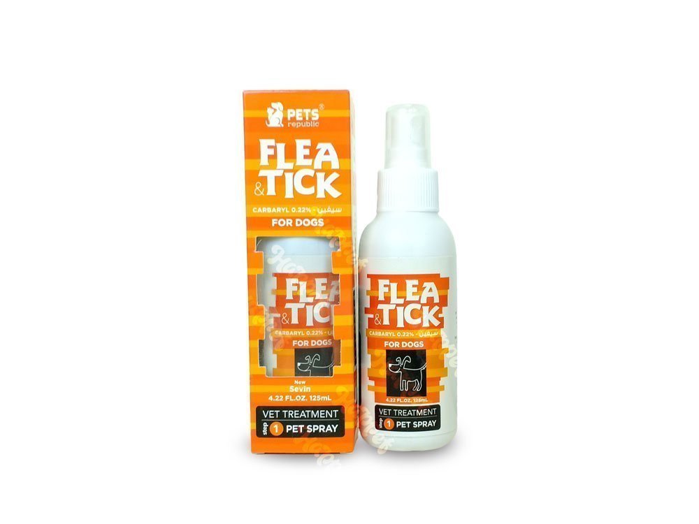 Pets Republic Flea & Tick Spray for Dogs 125 ml