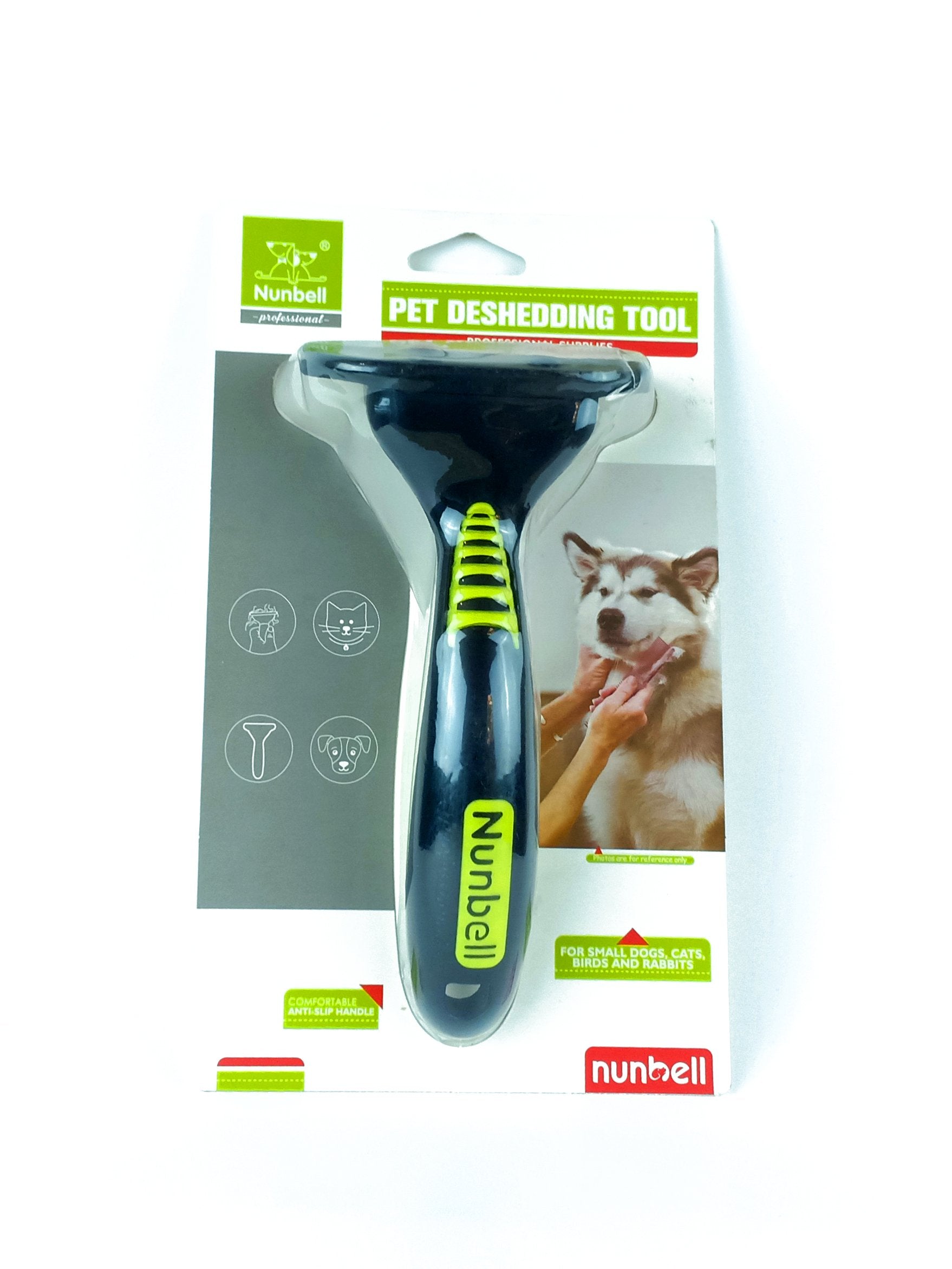 nunbell pet deshedding tool