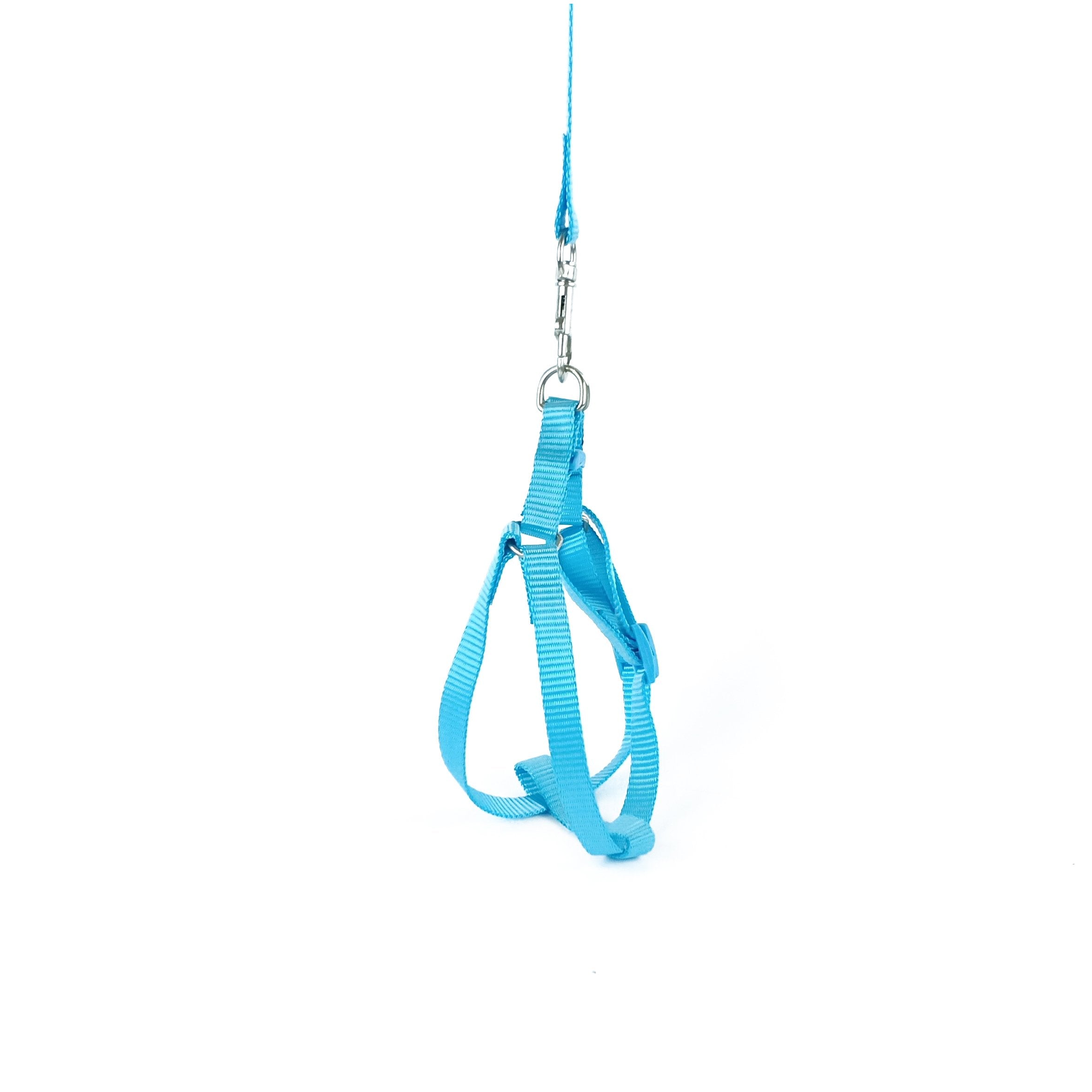 Leash + harness neon long XSmall (1 cm ? 120 cm ? 24-35 cm)