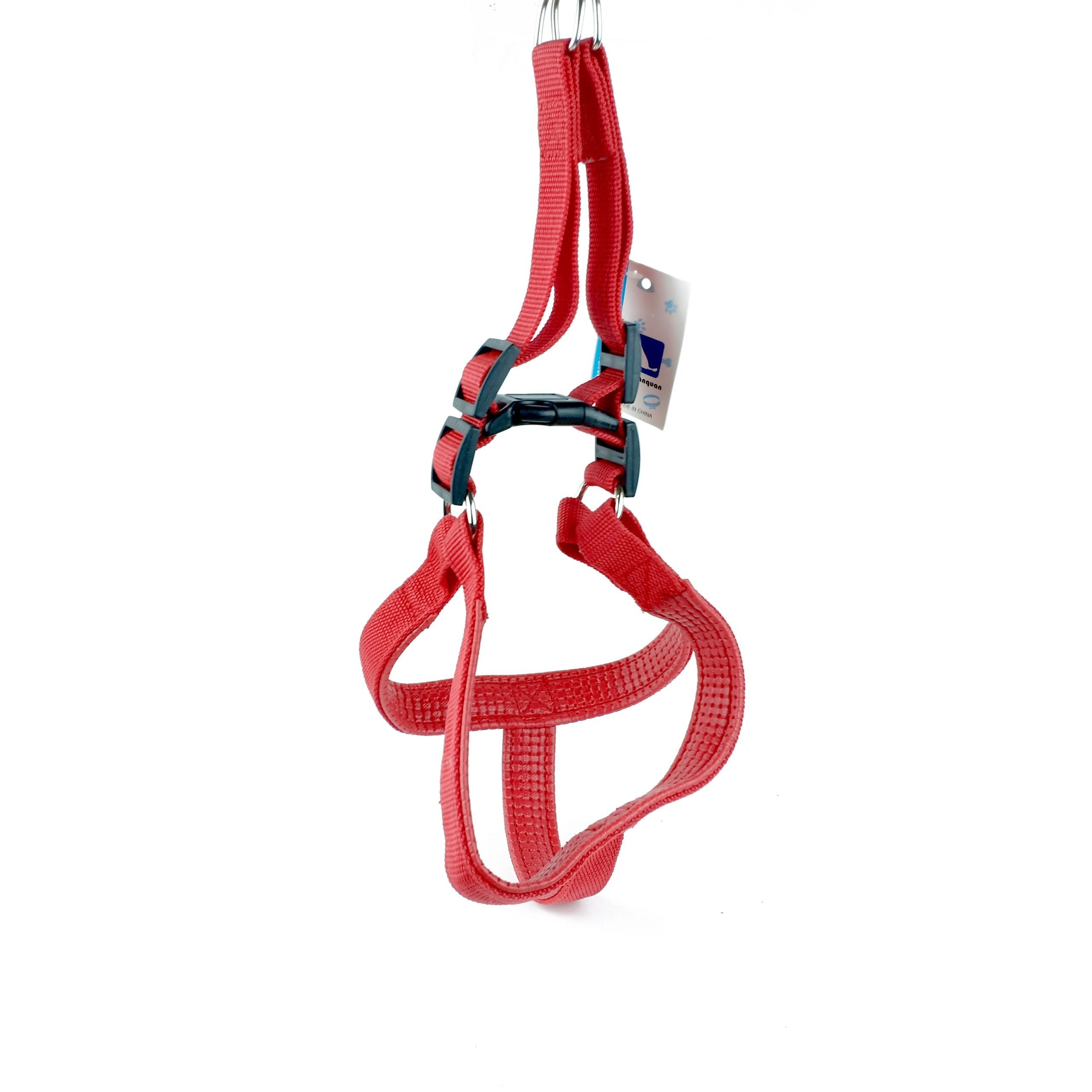 Medium Leash + harness plain (2.5 cm × 120 cm × 52-70 cm)