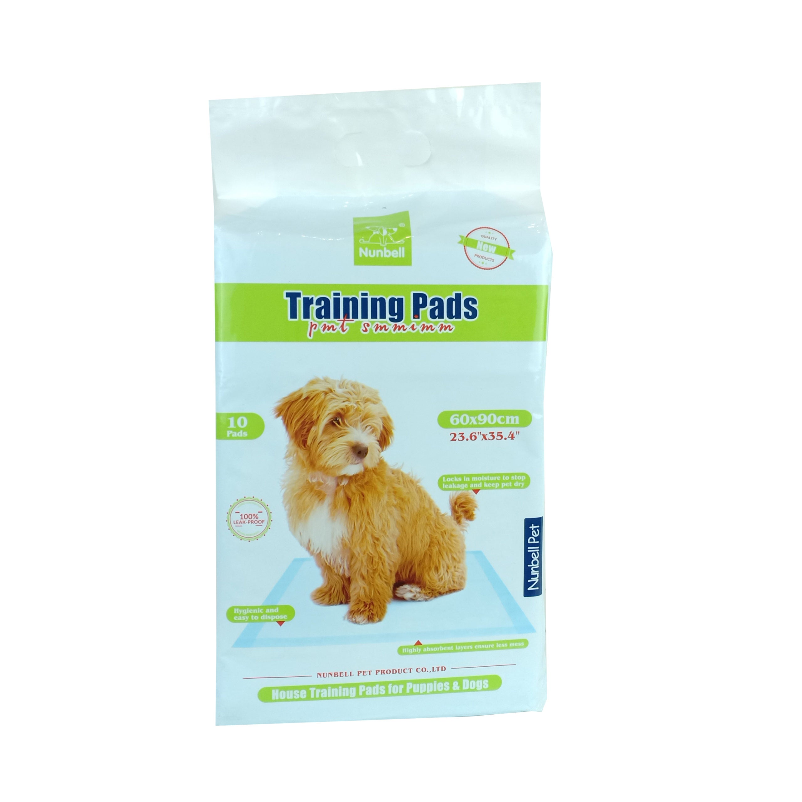 NUNBELL TRAINING PADS DOGS 10 PADS 90*60cm